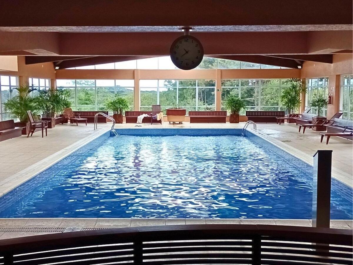 Apartamento No Residencial Village No Centro De Gramado, Com Piscina Aquecida E Hidromassagem Exteriör bild
